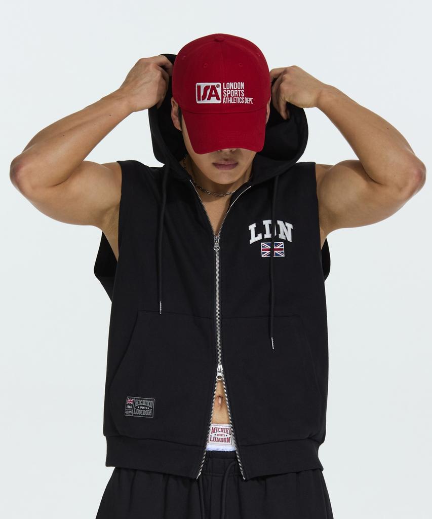 Michikoleondeonseupocheu Lsa Logo Cotton Ball Cap Red