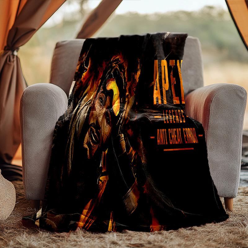 Apex Game Blanket Flannel Throw for Sofa, Travel, Camping, Livingroom, Office, Chair and Bed Soft and Warm Holiday Birthday gifts