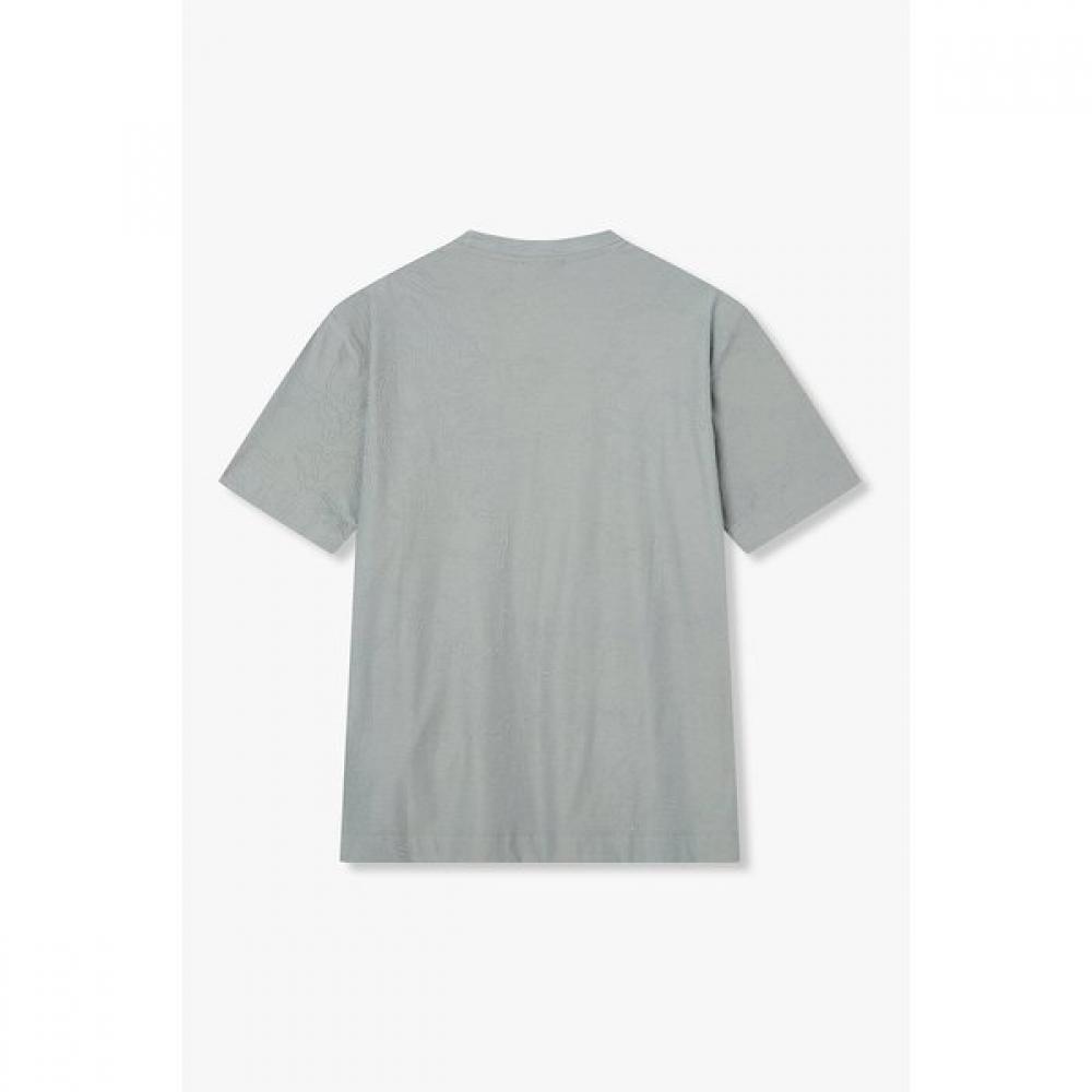 Emporio Armani 26 S S Men S STreTch T ShirT wiTh Jacquard paTTern  A516126033 