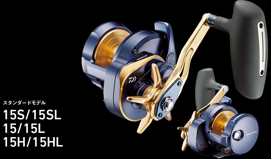 Daiwa 22SALTIGA 15L Jigging Baitcasting Reel
