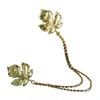 Bronze Retro Collar Brooch Chain Vintage Jewelry Gift