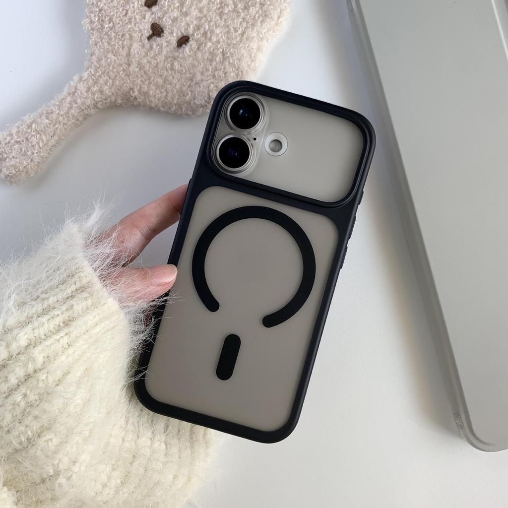 Magnetic Matte Detachable Lens Case for iPhone 17 Pro Max, Skin-Feel, Fits Apple 16 to 15 Models