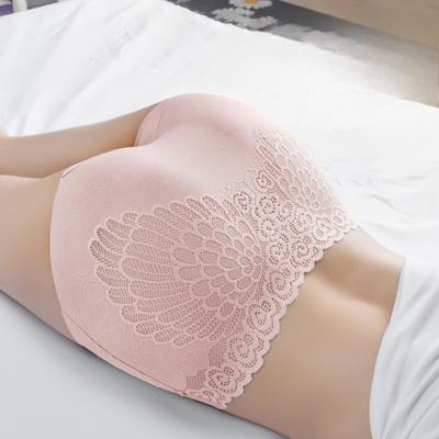 Intimo Donna Vita Media Intatto Antibatterico, Traspirante con Bordi in Pizzo Sexy a Triangolo Intimo in Seta Ghiacciata per Donne