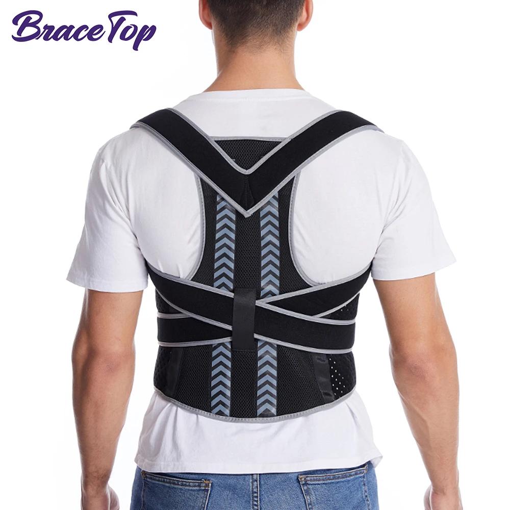 

Durable And Safe Bracetop Posture Corrector For Men&Women Back Brace For Lumbar Support And Upright - Breathable Back Straightener Back Posture XS（old）
