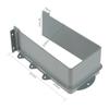 Plastic U Shape Sink Drawer Slot Cabinet Recessed Under Sink Drainage Grommet Waterproof Baffle Cutout Cover Bath Kitchen Parts