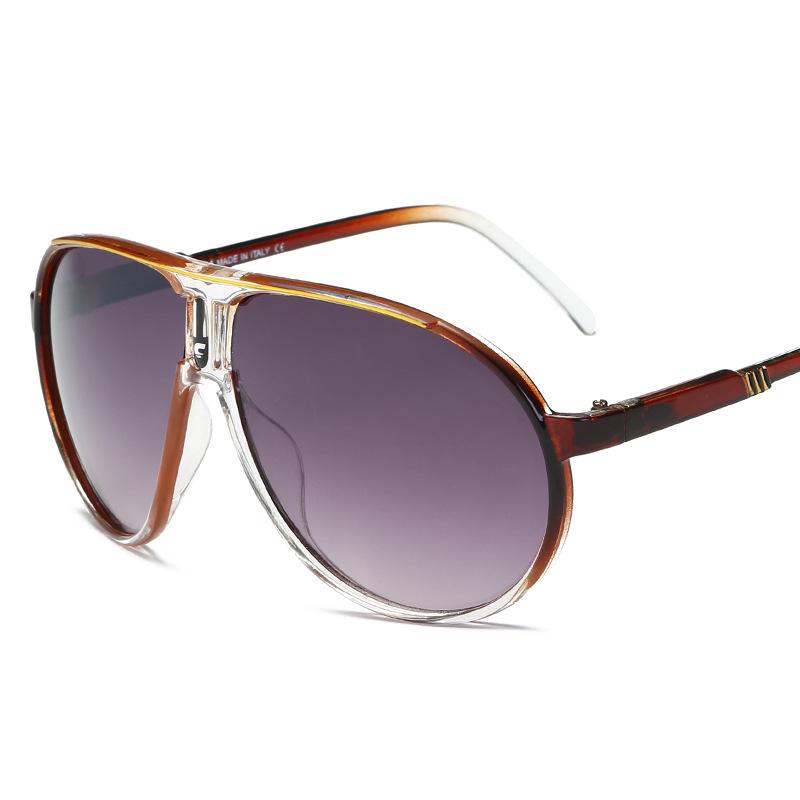 Pilot 138 Unisex Retro Gradient Sunglasses - Lightweight, UV Protection