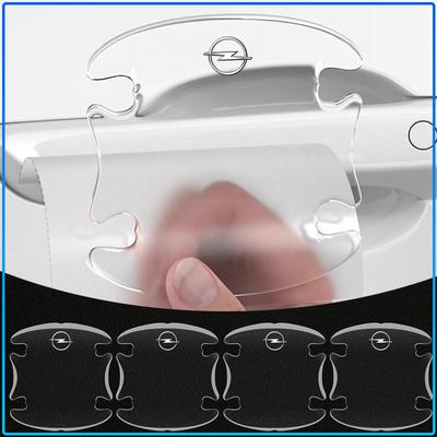 For Astra H G Corsa Insignia Astra Antara Meriva Zafira Interior Car Sticker Door Handle Protective Film with Car Door Sill Protector Stickers