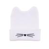 Keep Warm Kids Knitted Hat Cat Ear Winter Cap Cute Beanie Hat  Children