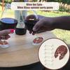 6/12/24Pcs Reusable Drink Roulette Wine Not Spin-Fun Drinking Games  Nightlife Entertainment
