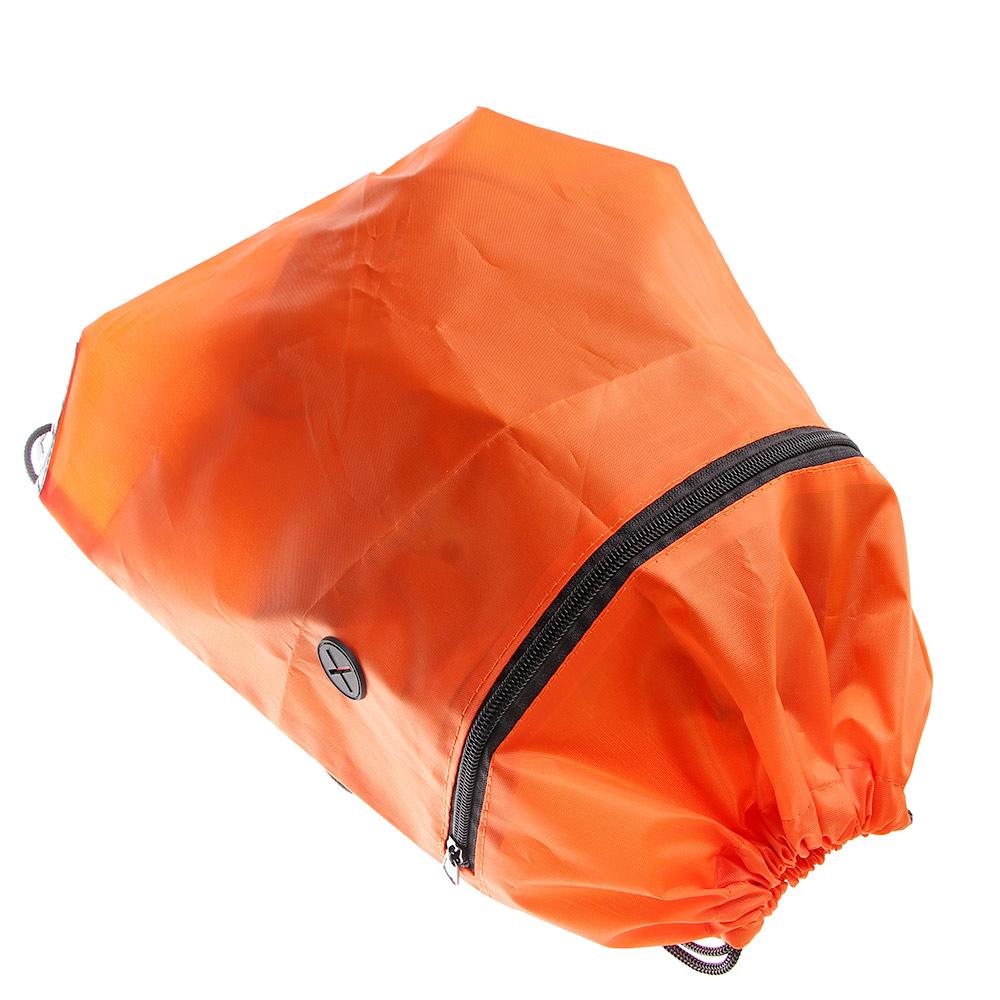 

Shoe Clothes Cinch Sack Storage Waterproof Environmental Gym Pack Drawstring Bag Pouch Backpack чорний