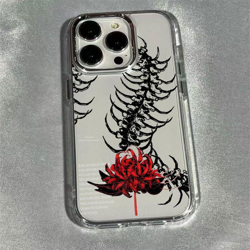 Anime Red Spider Lily T-Tokyo Ghouls Phone Case For iPhone 17 16e 16 15 14 13 12 11 Mini Pro Max X XR XSMAX Air Plus Soft Cover