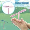 10/20pcs Plastic Bamboo Dragonfly Flying Toys Random Colors Easy To Assemble Portable Birthday Gifts Perfect for Party JXB