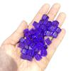 50 Stück Set 8 mm Hohe Qualität Klar Würfel Schachfiguren Token Quadratische Ecke Kristall Würfel Für Puzzle Spiel Brettspiel Komponenten