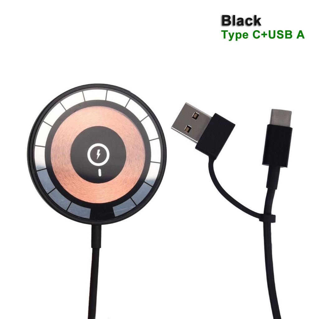 Super Fast Magnetic Wireless Charger Pad for iPhone 15 14 13 12 Pro Max Samsung Xiaomi Chargers Fast Charging Dock Station