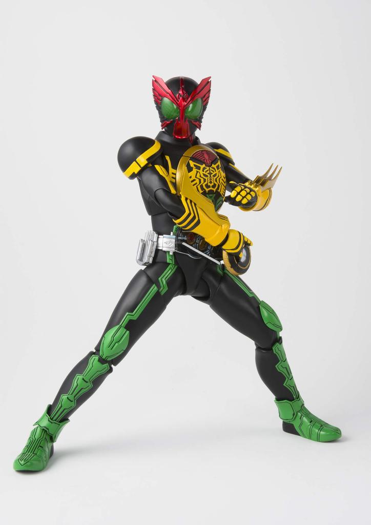 TAMASHII NATIONS S.H.Figuarts Kamen Rider OOO (Shinkobori Seiho) Tatoba Combo ca. 145 mm ABS&PVC målad rörlig figur