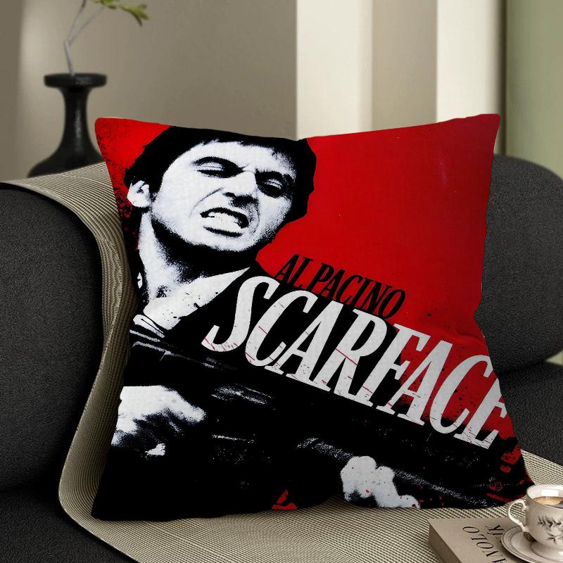 Scarface Stitch Lucky Dragon Pillow Cover Sofa Cushion Cover Home Room Decoration Children Gift