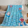 Thick Blanket for Winter Doraemon Fluffy Plaid Decorative Sofa Blanket King Size Custom Blankets and Throws Home Interior Throw