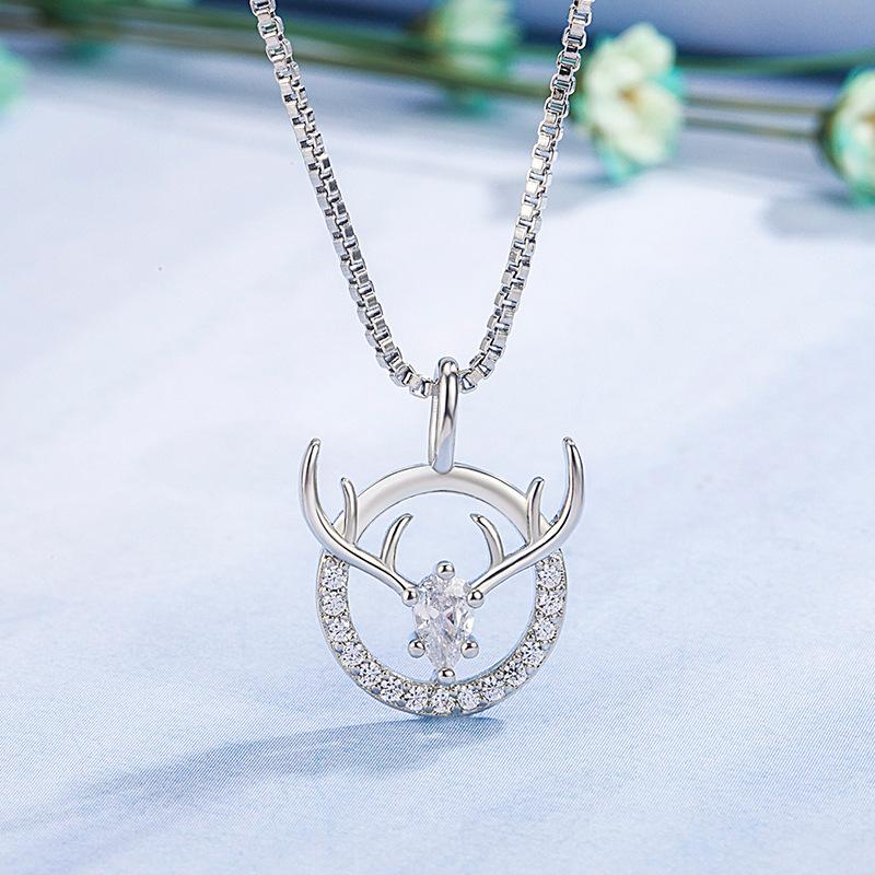 Lindon Women Necklace Pendant Copper Alloy Zircon Fashion Gift