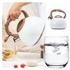 TeamSky Whistling Kettle, 2.8L Wide-Mouth, Large Capacity, 304 Stainless Steel, Non-Slip, Induction Compatible, Stylish, for Home Use, Kitchen Utensil