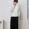 Men's Slim Fit Lapel Polo Knit Sweater - Long Sleeve, Trendy Korean Style for Autumn and Winter