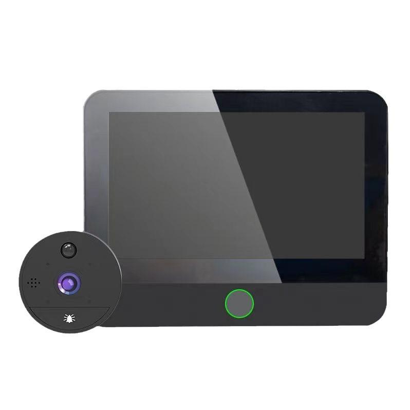 Elektronische Visuelle Türklingel Fernüberwachung Haushalt HD Nachtsicht Türklingel Smart Drahtlos Verstecktes Katzenauge