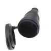 EU Rubber Waterproof Electrical Plug Socket Grounded European Connector Anti-slip for Outdoor Power Tool Connection