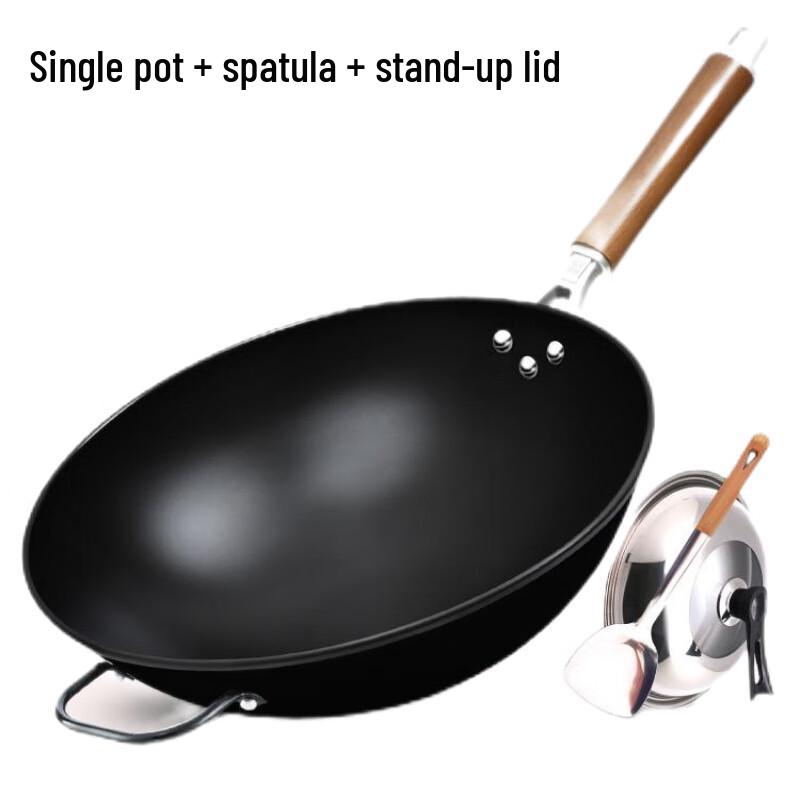 Classic Wrought Iron Wok