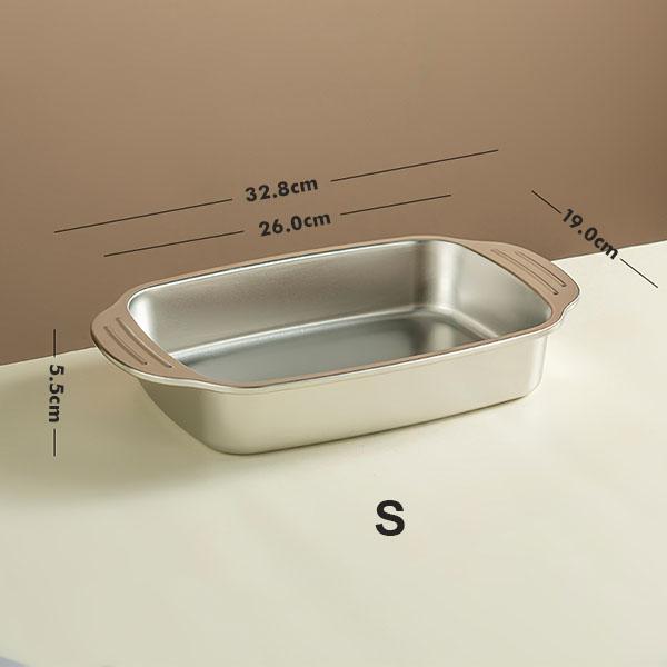 

Кастрюля из нержавеющей стали, Металлическая тарелка для подачи еды повышенной прочности - Кухонная утварь