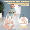 Newly Foldable Baby Boy Portable Potty Child Potty Training Seat Baby Toilet Pot Step Stool Toddler Potty Portable Child Urinal
