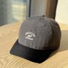 New American retro style soft-top baseball cap with contrasting colors and lettering, trendy for both men and women2026Large-cap size baseball cap