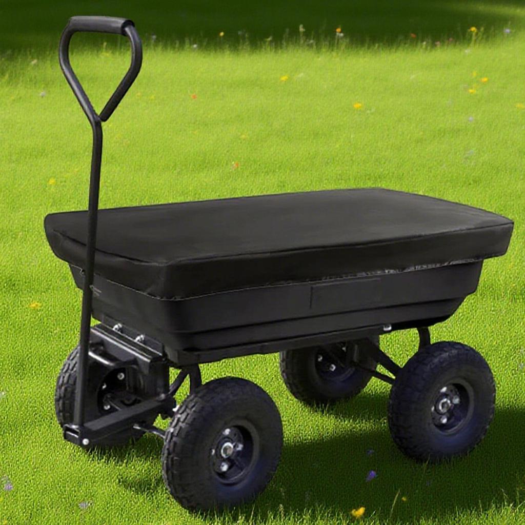 Garden Cart Cover 149x94x15cm Foldable Trolley Rain and Dust Cover Oxford Cloth Trolley Protector Canopy for Lawn Yard