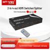 MT-viki 4K HDMI 2x4 Switch Splitter with Remote Control