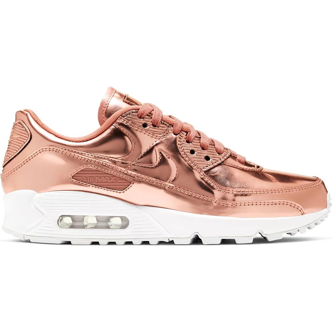 

Sneaker Nike Air Max 90 Metallic Rose Gold (2020) (Women s)(CQ6639-600) 35.5