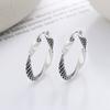 925 Earrings Wave Romance E011 Ring Earrings