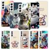 Koala Kawaii Cute Animal Phone Case For Samsung Galaxy S26 S25 Edge S24 S23 FE S22 Ultra S21 Plus S20 + Fundas Cover Coque Galax