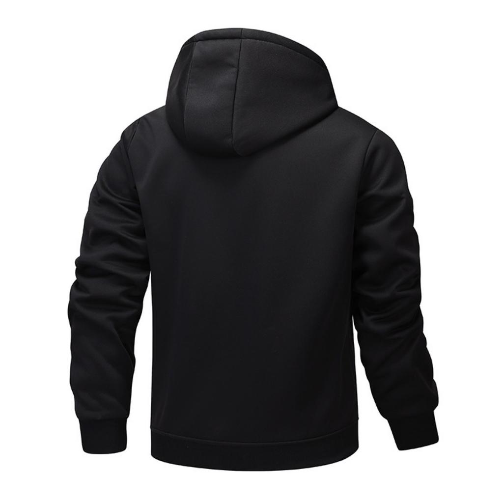 Autumn and Winter Thick Coat, Loose Imitation Lamb Wool Hoodie, Work Jacket, Men's Jacket