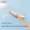 3-Fold Wooden Handle UV Protection Sun Rain Umbrella