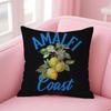 American Fashion Brand Retro Pattern Cushion Cover Linen Pillowcase Cover Soft Decor for Sofa Home Room