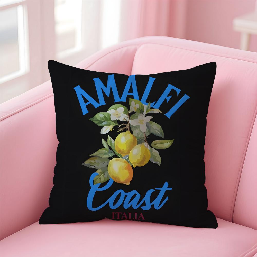 American Fashion Brand Retro Pattern Cushion Cover Linen Pillowcase Cover Soft Decor for Sofa Home Room