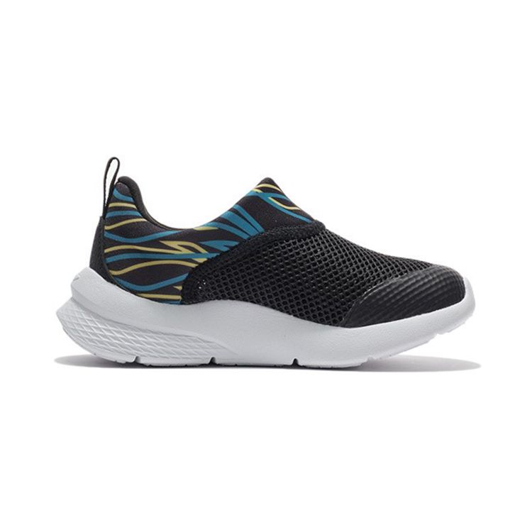 Li Ning Kids Low Top Lightweight Sports Casual Shoes Kids Shoes Black YKNS054-3