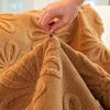 1Pcs Couch Mats Solid Color Sofa Cover Sofa Pad Autumn And Winter Thicked Jacquard Keep Warm Soft Cushion Living Room Decoration
