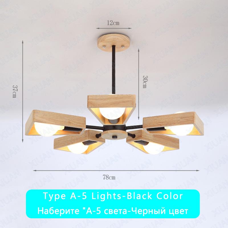 

Деревянная люстра для гостиной спальни