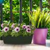Vertical Planting Box Plastic Plant Flowerpot Modern Wall Flower Pot  Garden Decoration