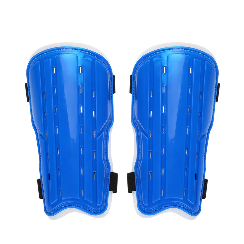 1Pair Soccer Football Breathable Leg Shin  ive Guards Pad Board for Adults (Black)
