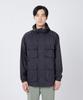Snow Peak Double Weave Mountain Parka Outer Jacket for Men and Size L U.L. JK-26SU012 Women, BLACK,