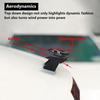 1Pcs Carbon Fiber Car Mini Rear Spoiler Mini Small Wing Model Decoration For Toyota TRD RAV4 Avensis Yaris Levin Reiz Crown Vios