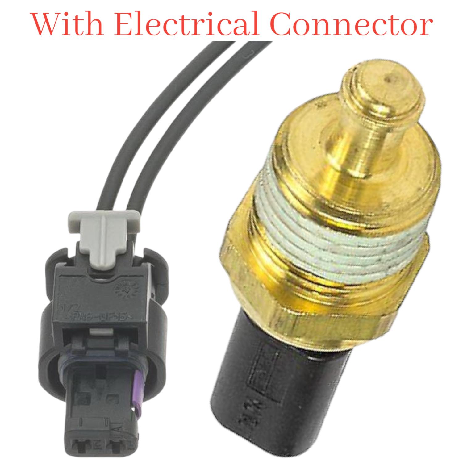 Coolant Temperature Sensor & Connector Fits Ford Lincoln 2015-