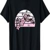 Sakura Květiny Jarní Třešňové Květy Potisk Kanji Tričko(9)