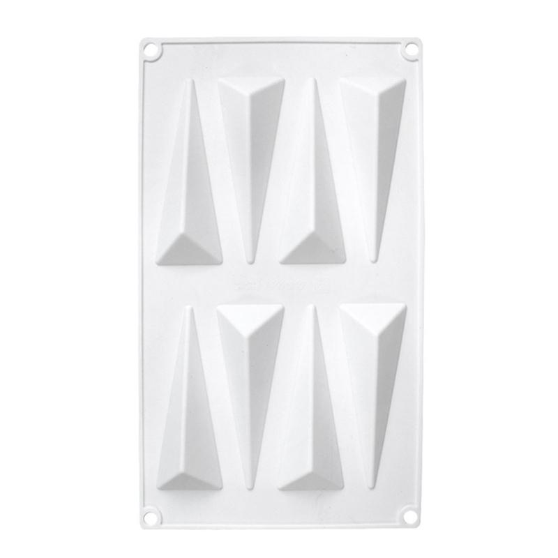 

Silicone Fondant Mould Triangular-Rhombus Shape Sugar Mould Cookie Baking Mold for Chocolate DIY Baking Cake Decoration 1