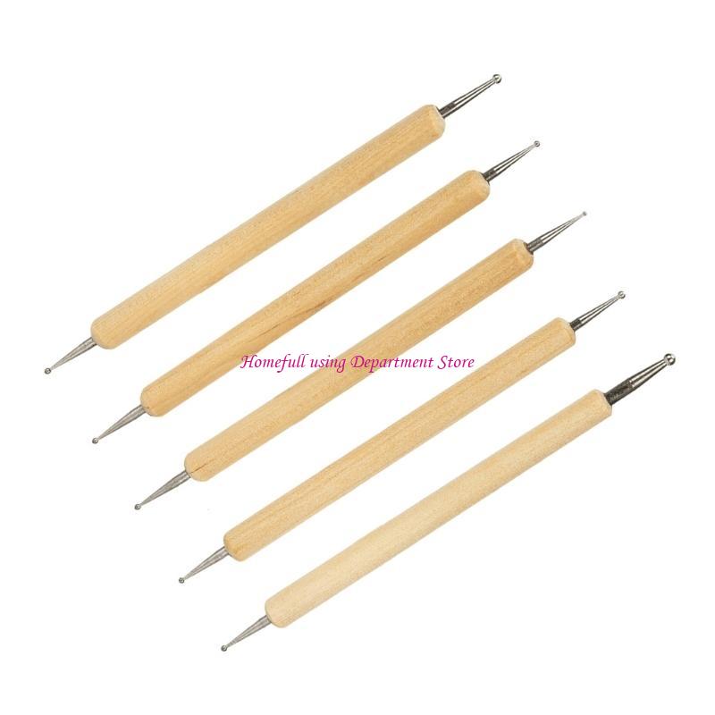 3/5/8 Pcs Leather Carving Tool Easy To Use Leather Embossing Spoons Leather Modeling Spoon Carving Tool